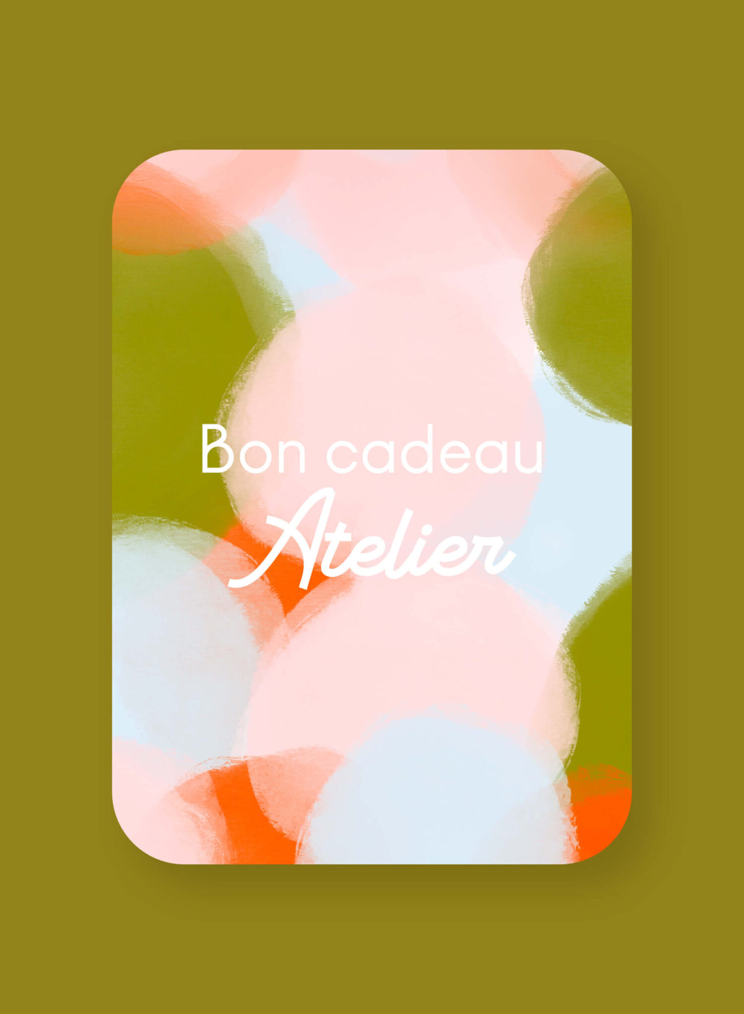 Carte cadeau - Atelier