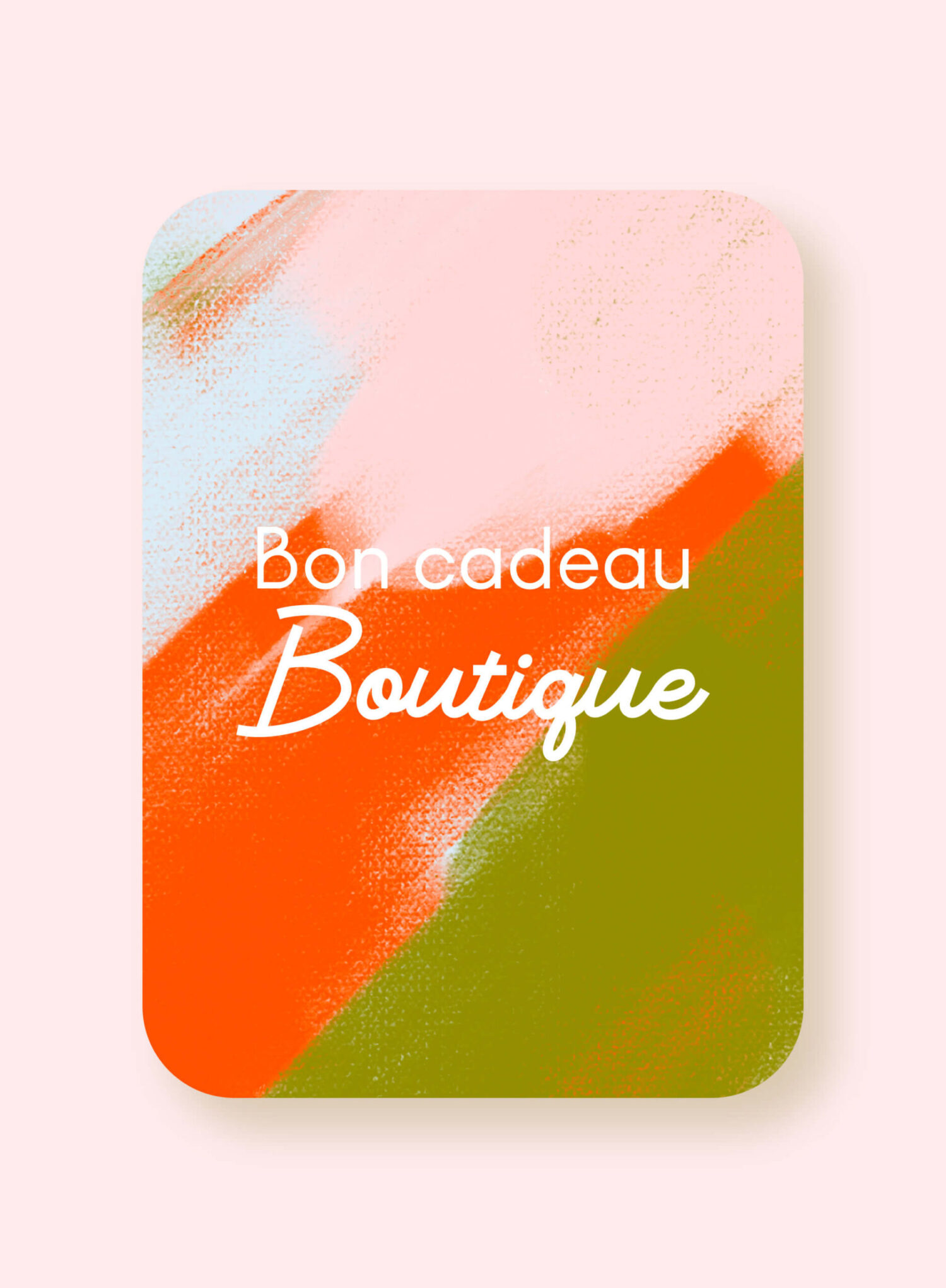 Carte cadeau - Boutique