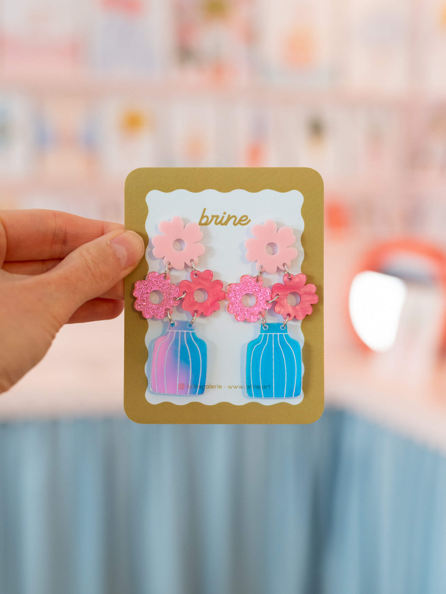 Boucles d'oreilles - Bouquet