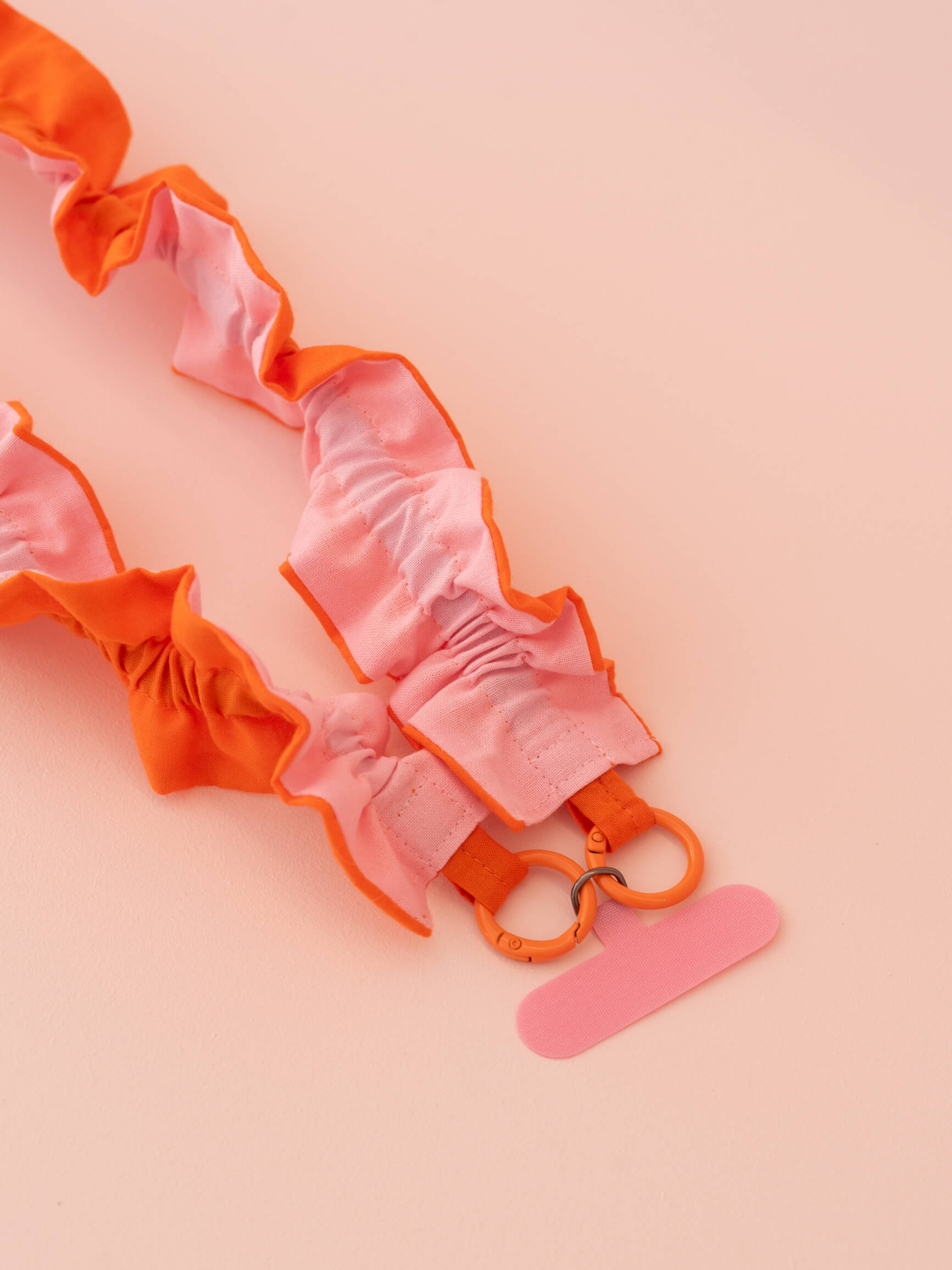 Cordon tel - Orange/Rose