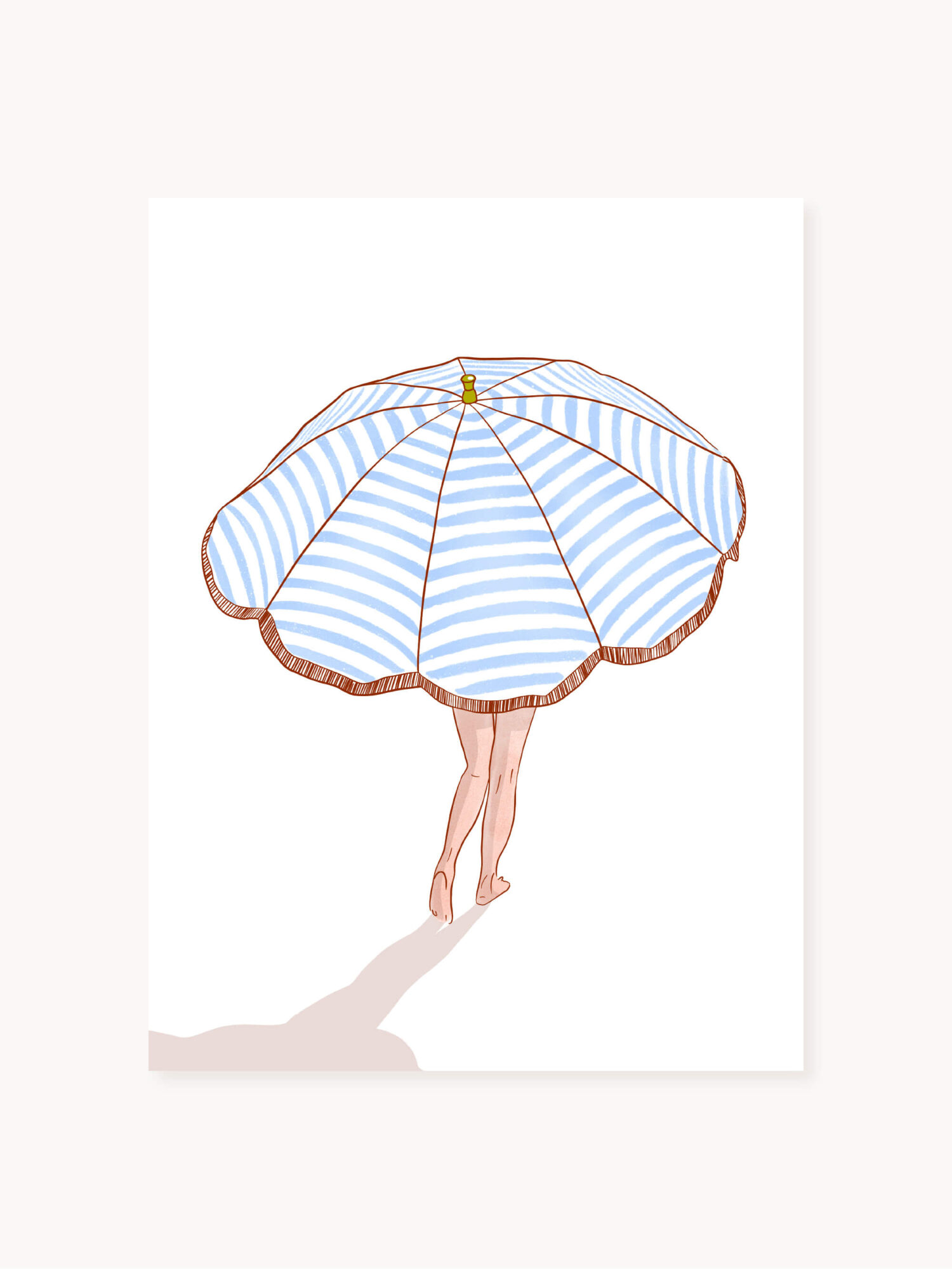 Affiche - L'incognito bleue