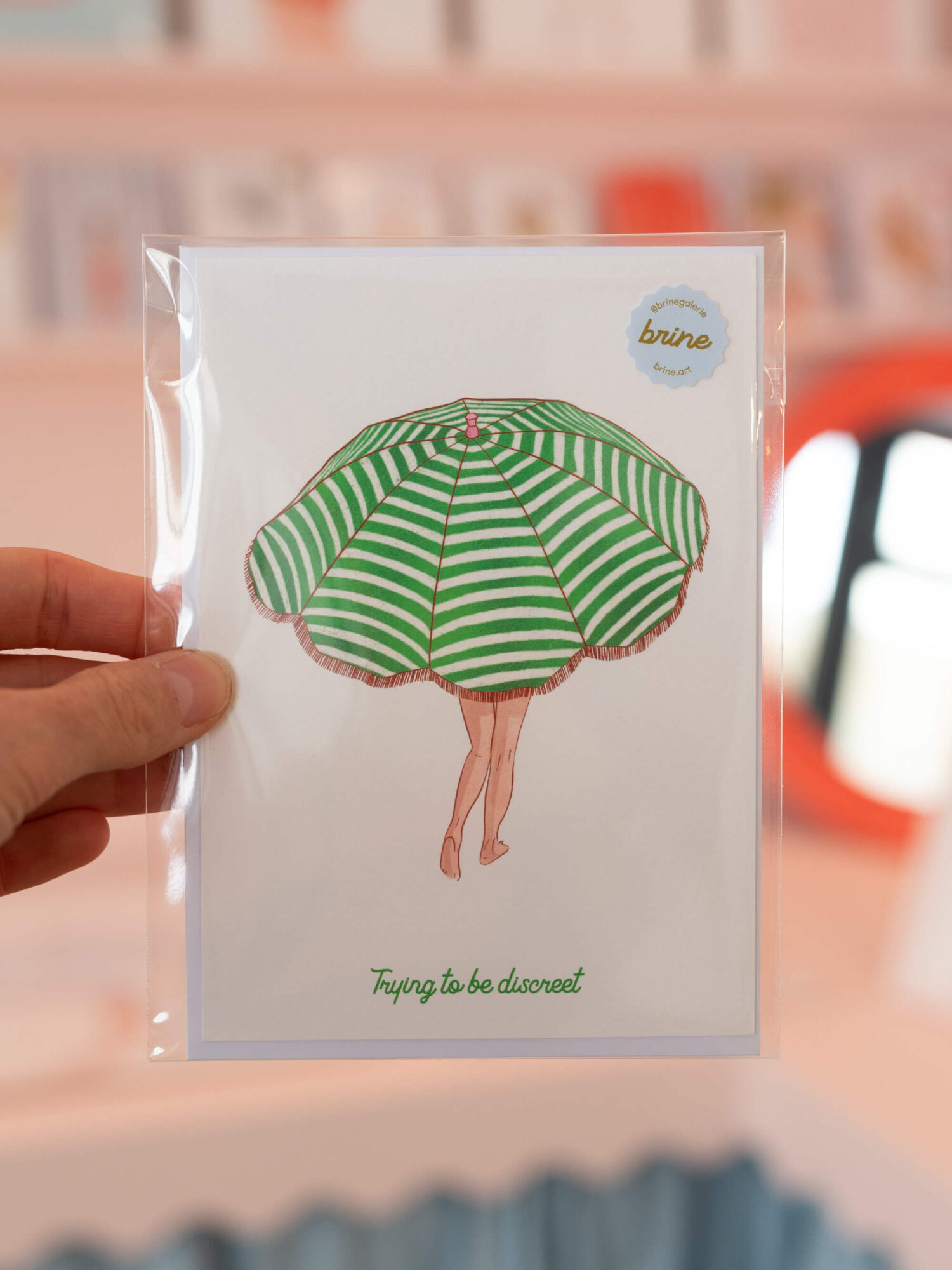 Carte postale - L'incognito