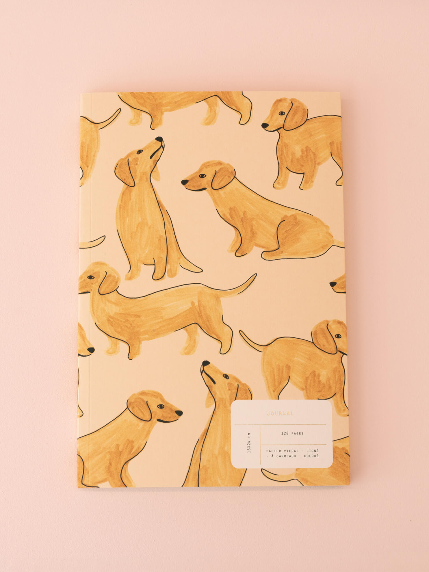 Carnet journal - Teckels