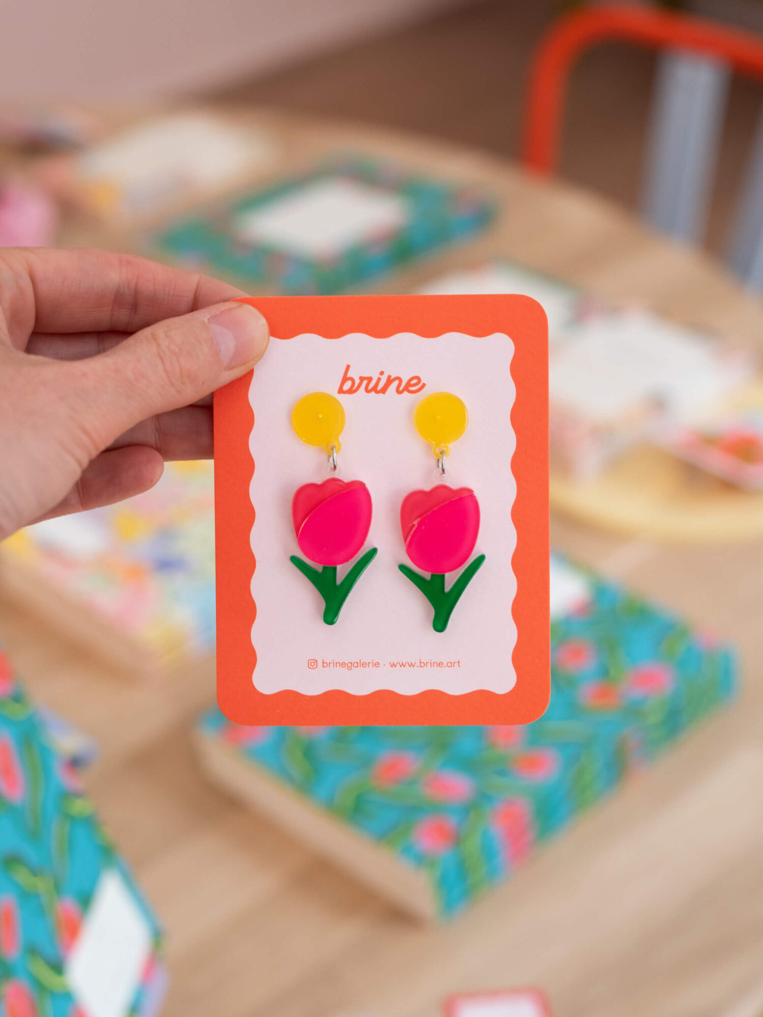 Boucles d'oreilles - Little Tulip