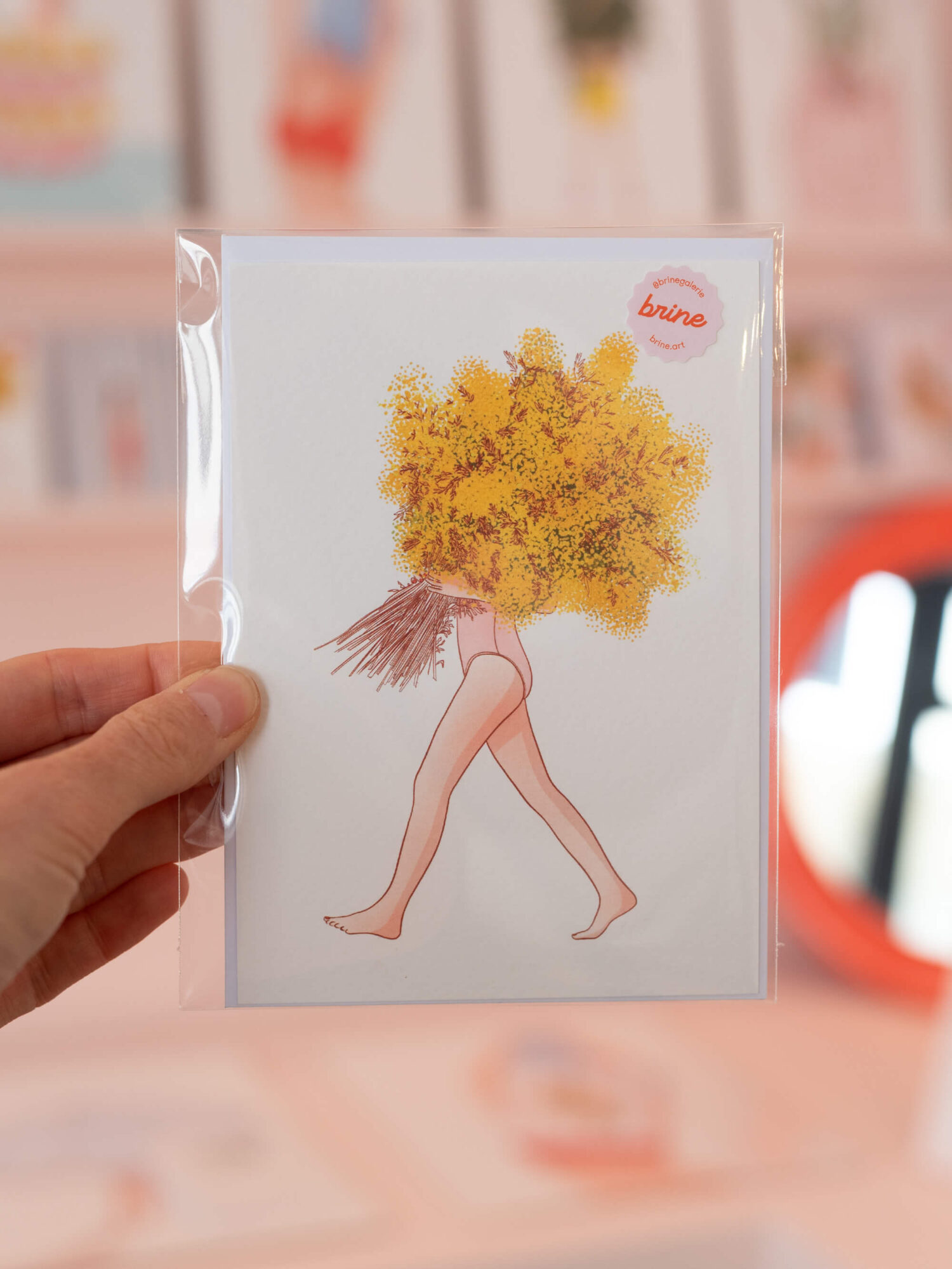 Carte postale - Mimosart
